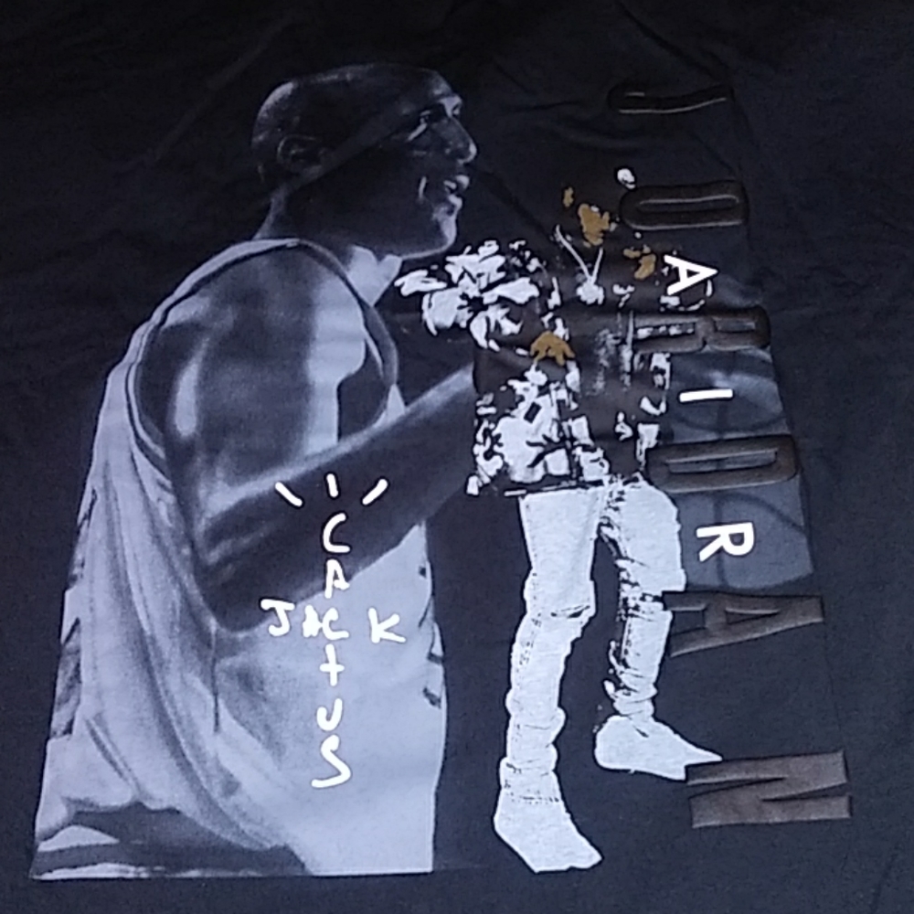 Travis scott jordan t shirt